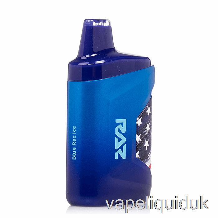 RAZ CA6000 6000 Disposable FREEDOM EDITION - Blue Raz Ice Vape Juice